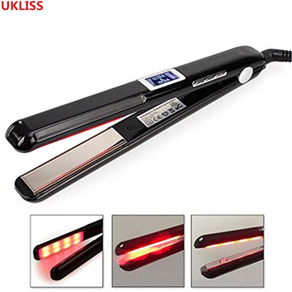 ultrasonic in infrared hair care iron recovers the damaged hair treament styler cold iron care treatment, Black
ultrasonic in infrared hair care iron recovers the damaged hair treament styler cold iron care treatment, Black