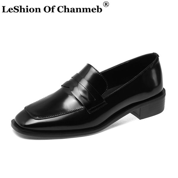 2020 new women penny loafers slip ons flats women's genuine leather flat shoes ladies casual shoes spring autumn zapatos mujer, Black 
2020 new women penny loafers slip ons flats women's genuine leather flat shoes ladies casual shoes spring autumn zapatos mujer, Black