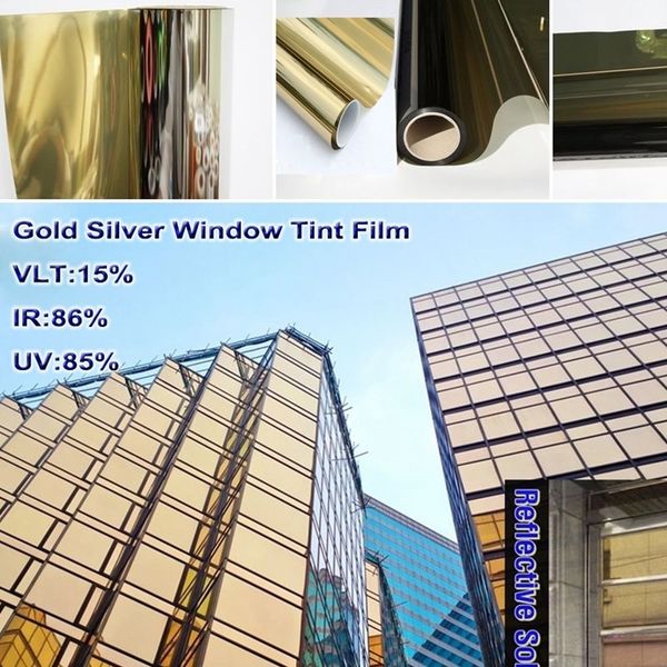 safety privacy silver mirror self adhesive film use for home window film with 12inx60in
safety privacy silver mirror self adhesive film use for home window film with 12inx60in
