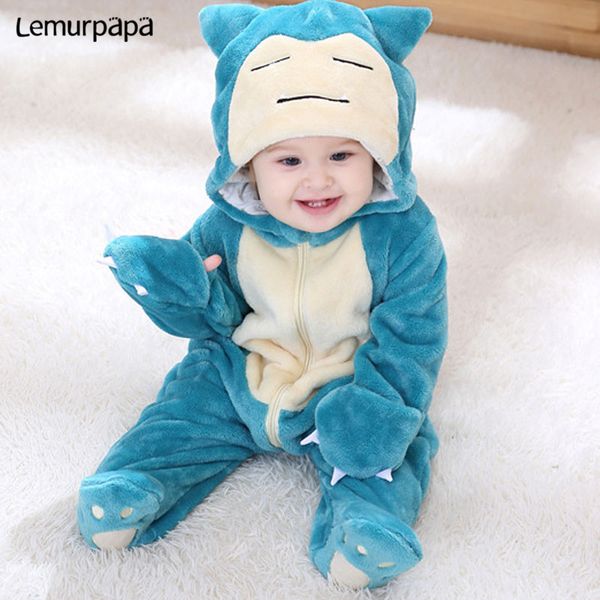 snorlax onesie baby romper infant cute clothes 0-2 y new born boy girl klgurumis cartoon funny costume pajama soft warm outfit y200623, Blue
snorlax onesie baby romper infant cute clothes 0-2 y new born boy girl klgurumis cartoon funny costume pajama soft warm outfit y200623, Blue