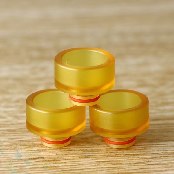 

Vape Accessories Drip Tip PEI 510-810 adapter PEI Material Connector Fit 510 thread Atomizers e cigarette DHL Free