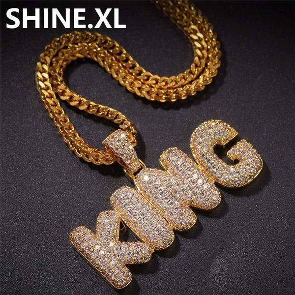 hip hop iced out letter king solid black iced out lab diamond charm small letter chain for women gift, Silver
hip hop iced out letter king solid black iced out lab diamond charm small letter chain for women gift, Silver