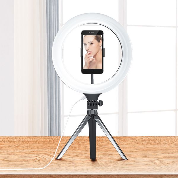 10 inch led ring light 3 light modes with tripod stand cell phone holder,camera studio fill light for live stream,makeup,youtube video
10 inch led ring light 3 light modes with tripod stand cell phone holder,camera studio fill light for live stream,makeup,youtube video