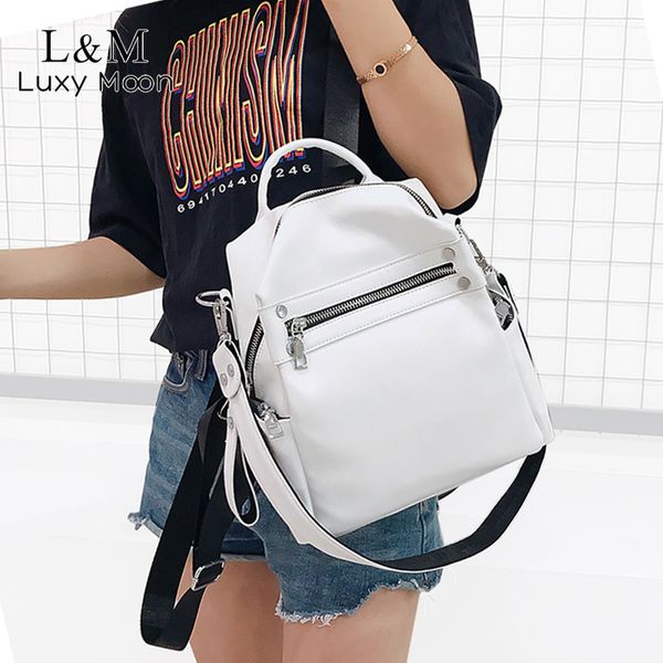 soft leather backpack women multi-function shoulder bag teenage girls school backpacks female travel mochila black bag xa402h
soft leather backpack women multi-function shoulder bag teenage girls school backpacks female travel mochila black bag xa402h
