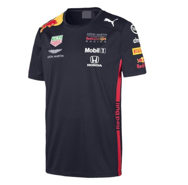 

f1 formula 1 puma short sleeve t-shirt team suit 2019 racing suit casual round neck