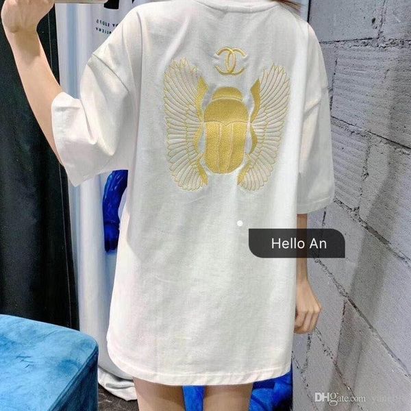 последняя средняя и длинная стильная повседневная свободная футболка с вышивкой изготовлена из высококачественной чистой хлопчатобумажной тк, White
последняя средняя и длинная стильная повседневная свободная футболка с вышивкой изготовлена из высококачественной чистой хлопчатобумажной тк, White