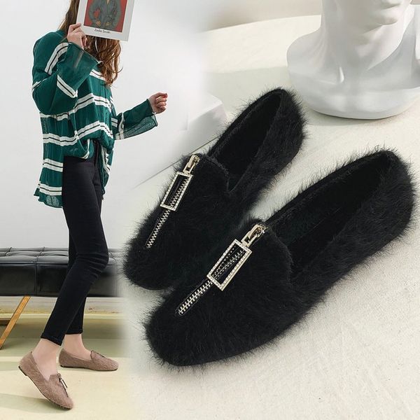 women loafers fur 2019 fashion women's round toe autumn female shoe big size shoes woman casual sneaker modis new fall dress, Black
women loafers fur 2019 fashion women's round toe autumn female shoe big size shoes woman casual sneaker modis new fall dress, Black