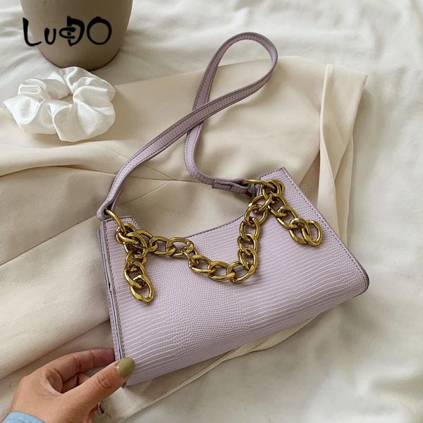lucdo women leather handbag 2020 fashion alligator chain handbags elegant lady's baguette shoulder messenger bags
lucdo women leather handbag 2020 fashion alligator chain handbags elegant lady's baguette shoulder messenger bags