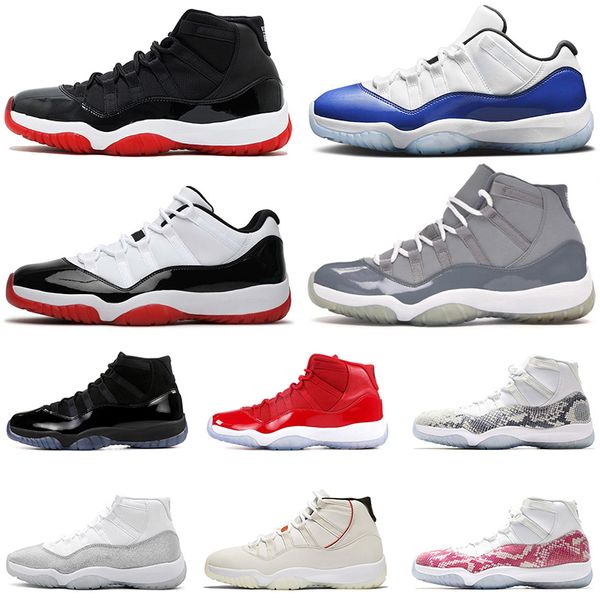 2020 new jumpman white bred 11 concord blue 11s cool grey womens mens basketball shoes pink snakeskin cap and gown trainers size 13
2020 new jumpman white bred 11 concord blue 11s cool grey womens mens basketball shoes pink snakeskin cap and gown trainers size 13