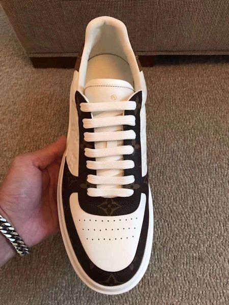 wal18 new limited edition french series high-end men s casual shoes, men s boots fashion sports shoes, original shoebox delivery 38-44, Black
