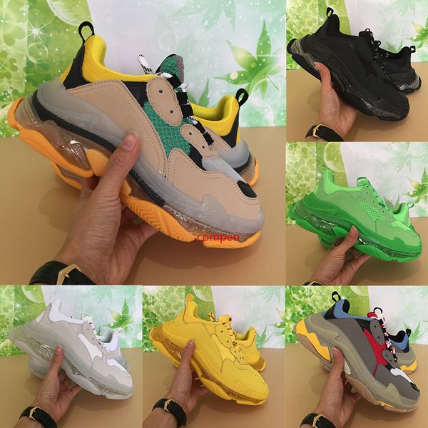 luxury clear sloe triple s crystal casual sneakers triple green yellow white platform casual shoes men women fashion dating designer shoes
luxury clear sloe triple s crystal casual sneakers triple green yellow white platform casual shoes men women fashion dating designer shoes