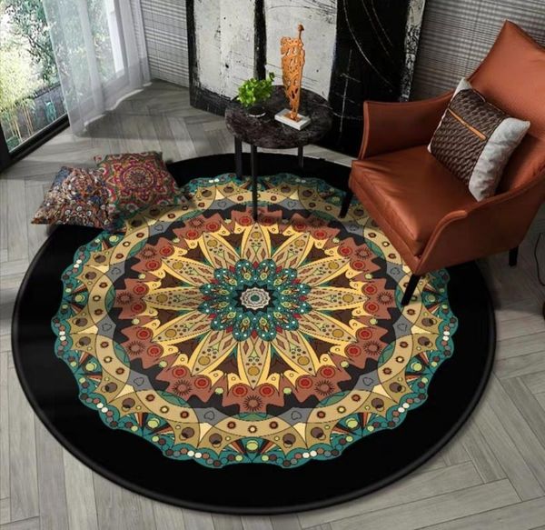 demissir posimi flower printed round rugs carpets for home living room bedroom chair non-slip floor mat diameter 40 to160cm
demissir posimi flower printed round rugs carpets for home living room bedroom chair non-slip floor mat diameter 40 to160cm