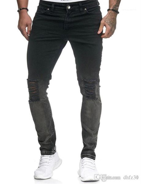 casual teenager jean trousers with zipper designer mens jeans fashion slim hiphop long mens pencil pants holes, Blue
casual teenager jean trousers with zipper designer mens jeans fashion slim hiphop long mens pencil pants holes, Blue