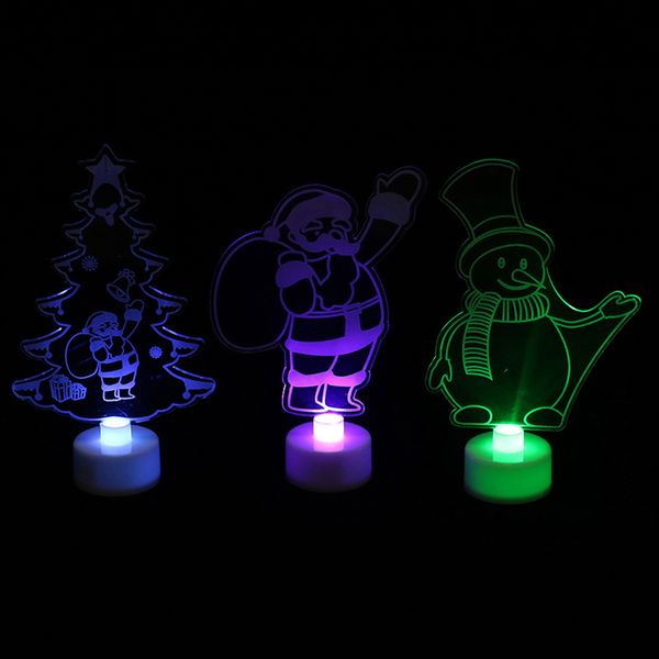 1pc colorful led decorative christmas tree decorations party supplies acrylic gift
1pc colorful led decorative christmas tree decorations party supplies acrylic gift
