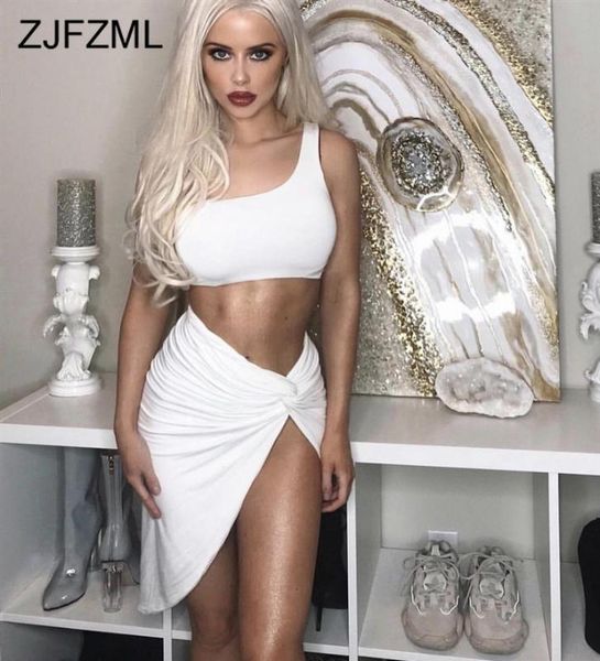 neon 2 piece outfits for women one shoulder open back crop and high side split bodycon skirts summer beach sweatsuit, White
neon 2 piece outfits for women one shoulder open back crop and high side split bodycon skirts summer beach sweatsuit, White