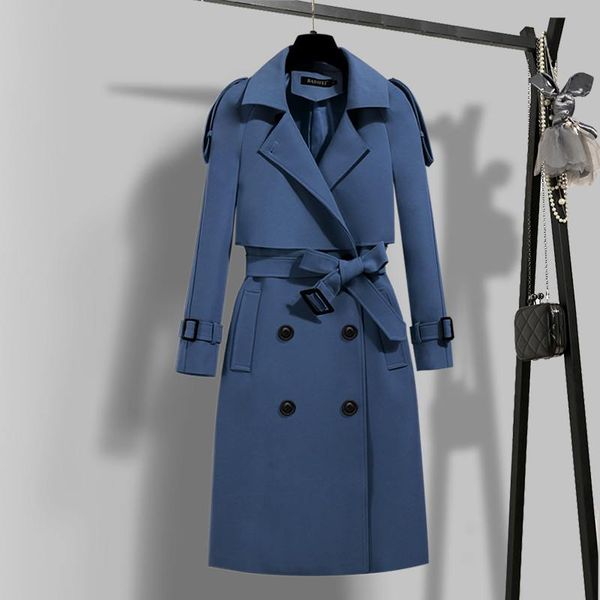 2019 spring autumn british new women double breasted trench waterproof elegant vintage classic long coat clothing plus size x56, Tan;black
2019 spring autumn british new women double breasted trench waterproof elegant vintage classic long coat clothing plus size x56, Tan;black
