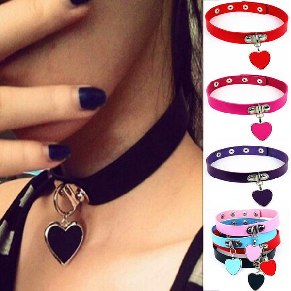 vimio rock harajuku punk goth love pendant necklace leather collar leather necklace trend jewelry choker, Silver
vimio rock harajuku punk goth love pendant necklace leather collar leather necklace trend jewelry choker, Silver
