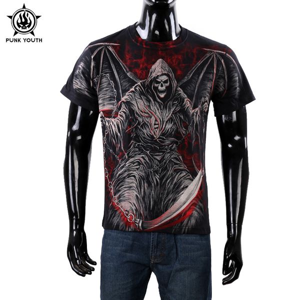 2016 Men Fashion O -Neck Casual Skull 3d Print T Shirt Cotton Short Sleeve T -Shirt S -Xxxl
2016 Men Fashion O -Neck Casual Skull 3d Print T Shirt Cotton Short Sleeve T -Shirt S -Xxxl