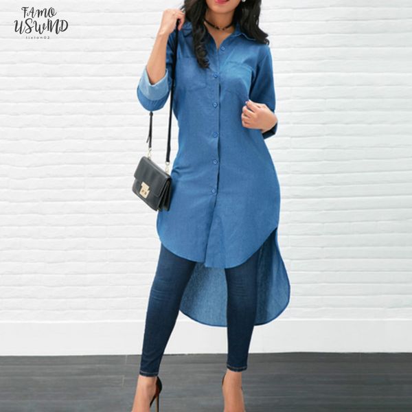 hirigin autumn womens denim jeans dress button solid long sleeve v neck casual shirt irregular dress, Black;gray
hirigin autumn womens denim jeans dress button solid long sleeve v neck casual shirt irregular dress, Black;gray