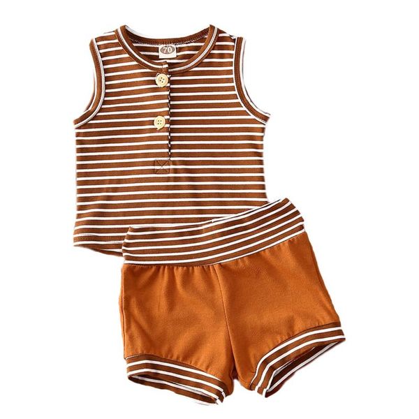 2020 0-24m newborn baby striped clothes boys girls sleeveless vest shorts outfit summer sets soft cotton baby clothing 2pcs, White
2020 0-24m newborn baby striped clothes boys girls sleeveless vest shorts outfit summer sets soft cotton baby clothing 2pcs, White