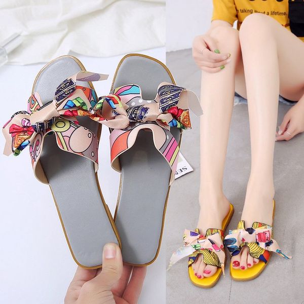 net red ins same h slippers new summer 2019 cool slippers women fashion wear bow one word trailer wholesale, Black
net red ins same h slippers new summer 2019 cool slippers women fashion wear bow one word trailer wholesale, Black