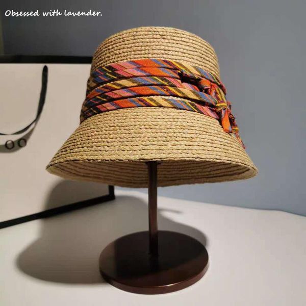 straw hats, women's bucket hats, thin basin sunscreens, beaches and seaside weaves in spring and summer, Blue;gray
straw hats, women's bucket hats, thin basin sunscreens, beaches and seaside weaves in spring and summer, Blue;gray