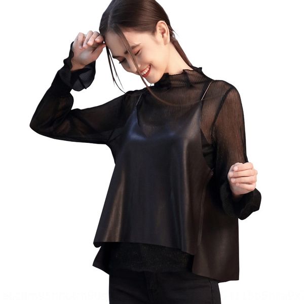 season 2019 new women's loose pu straps women's outerwear versatile sleeveless t-shirt coat t-shirt coat, Camo
season 2019 new women's loose pu straps women's outerwear versatile sleeveless t-shirt coat t-shirt coat, Camo