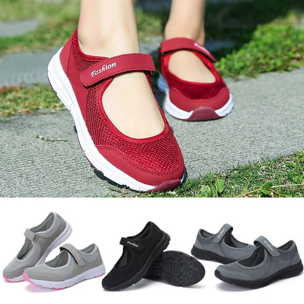 2020 women mesh magic sticker shoes summer sandals anti slip fitness running lightweight sports shoes beauty 35- 42 drop y1655 y200323, Black
2020 women mesh magic sticker shoes summer sandals anti slip fitness running lightweight sports shoes beauty 35- 42 drop y1655 y200323, Black