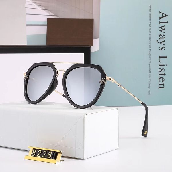 design sunglasses - new type 8226 polaroid polaroid lenses for ladies with metal frames, White;black
design sunglasses - new type 8226 polaroid polaroid lenses for ladies with metal frames, White;black
