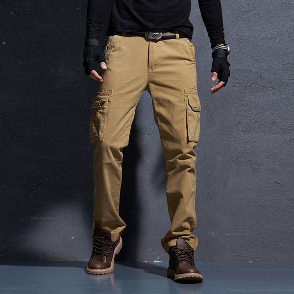fashion streetwear men jeans straight fit casual multi pockets cargo pants men outdoors khaki army green trousers homme, Blue
fashion streetwear men jeans straight fit casual multi pockets cargo pants men outdoors khaki army green trousers homme, Blue