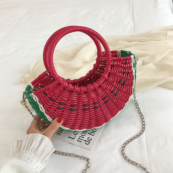 casual rattan women handbags fruit design wicker woven shoulder crossbody bags summer beach baskets straw bag lady large totes
casual rattan women handbags fruit design wicker woven shoulder crossbody bags summer beach baskets straw bag lady large totes
