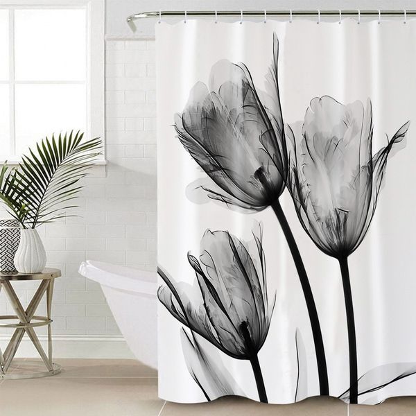 grey tulip flower shower curtain for bathroom bathtub bathing cover extra large waterproof fabric polyester bath curtains other bath toile
grey tulip flower shower curtain for bathroom bathtub bathing cover extra large waterproof fabric polyester bath curtains other bath toile
