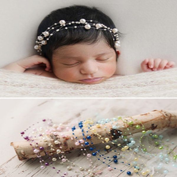 baby pearl headbands newborn pgraphy props for girls floral crown p prop headdress infant accessories, Slivery;white
baby pearl headbands newborn pgraphy props for girls floral crown p prop headdress infant accessories, Slivery;white