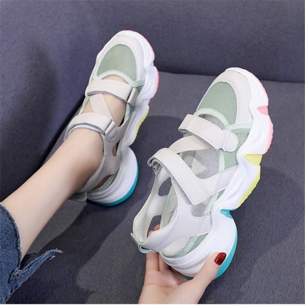 mhysa 2020 new spring women's sports daddy shoes wild casual women's shoes fashion thick bottom light sports sandalsm624, Black
mhysa 2020 new spring women's sports daddy shoes wild casual women's shoes fashion thick bottom light sports sandalsm624, Black