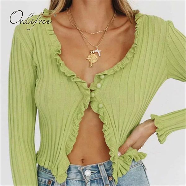 ordi2020 spring autumn women knitted cardigan long sleeve jumper sweater cardigan, White
ordi2020 spring autumn women knitted cardigan long sleeve jumper sweater cardigan, White