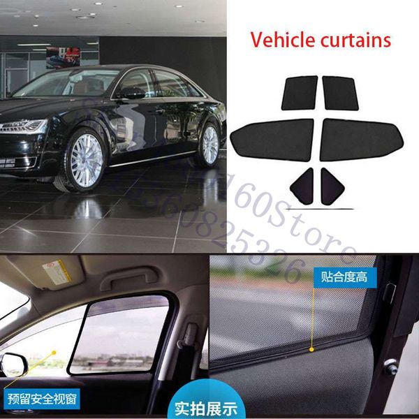 6pcs high-end custom for a8l 10-17 card type magnetic car curtain sun shade car window shade styling
6pcs high-end custom for a8l 10-17 card type magnetic car curtain sun shade car window shade styling