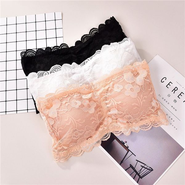 strapless bra women's casual lace wrap tube bandeau short tanks seamless black underwear camisole tube, Red;black
strapless bra women's casual lace wrap tube bandeau short tanks seamless black underwear camisole tube, Red;black