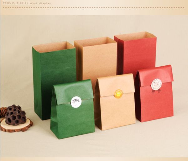 kraft paper bag retro environmental protection square bottom custom logo christmas gift candy bag spot wholesale
kraft paper bag retro environmental protection square bottom custom logo christmas gift candy bag spot wholesale