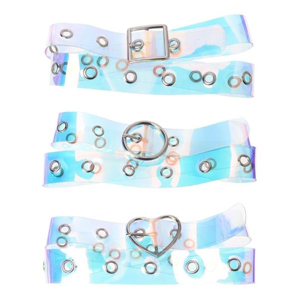 1pc dazzling punk plastic belt for women laser clear buckle waistband heart-shape round square adjustable jeans accessoiry, Black;brown
1pc dazzling punk plastic belt for women laser clear buckle waistband heart-shape round square adjustable jeans accessoiry, Black;brown