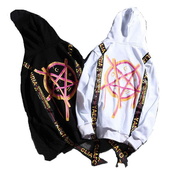20ss men's hip-hop hoodie ribbon tide models sweater loose men hoodie jacket male and female high street teenagers m-2xl, Black
20ss men's hip-hop hoodie ribbon tide models sweater loose men hoodie jacket male and female high street teenagers m-2xl, Black