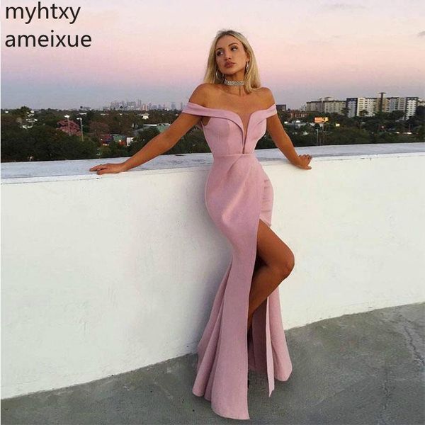 off the shoulder pink 2019 сексуальные вечерние платья с разрезом атласные платья выпускного вечера русалки длинные платья с плеча выпускног, White;black
off the shoulder pink 2019 сексуальные вечерние платья с разрезом атласные платья выпускного вечера русалки длинные платья с плеча выпускног, White;black