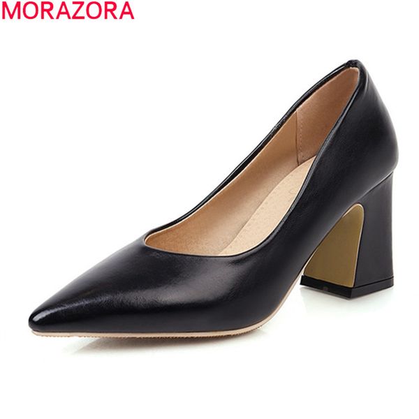 morazora 2020 big size 34-43 fashion dress party shoes summer shallow high heels ladies shoes pu leather solid color women pumps, Black
morazora 2020 big size 34-43 fashion dress party shoes summer shallow high heels ladies shoes pu leather solid color women pumps, Black