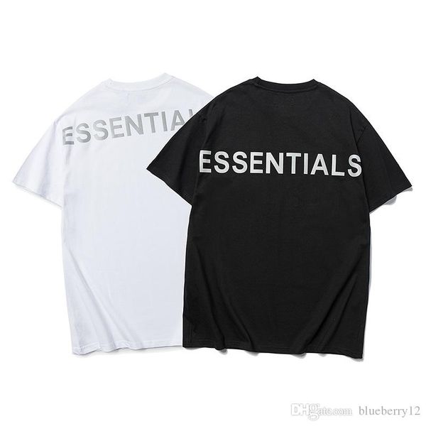 mens womens designer tshirt essentials reflective short sleeve round neck fashion solid fog tshirt asian size s-xl, White;black
mens womens designer tshirt essentials reflective short sleeve round neck fashion solid fog tshirt asian size s-xl, White;black