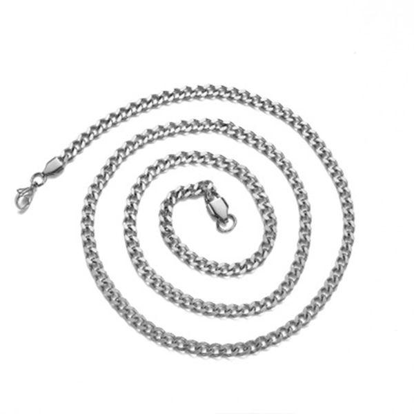 new men's hip hop gold chain necklace 316l stainless steel 3mm gold rope chain necklace men's hip hop jewelry, Silver
new men's hip hop gold chain necklace 316l stainless steel 3mm gold rope chain necklace men's hip hop jewelry, Silver