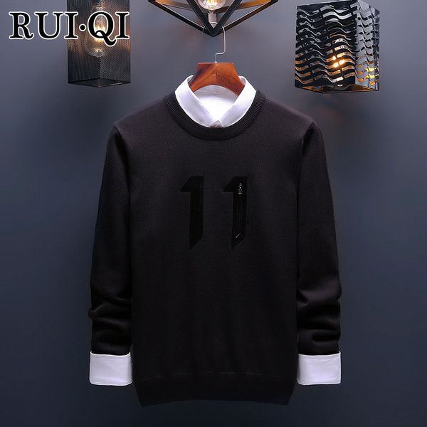 rui qi warm sweater winter men slim thin cotton sweaters clothes fashion autumn winter pullover casual number sweaters xh-1716, White;black
rui qi warm sweater winter men slim thin cotton sweaters clothes fashion autumn winter pullover casual number sweaters xh-1716, White;black
