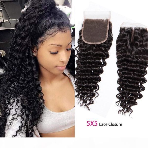 malaysian virgin hair 5 by 5 lace closure middle three part deep wave curly five by five closures, Black;brown
malaysian virgin hair 5 by 5 lace closure middle three part deep wave curly five by five closures, Black;brown