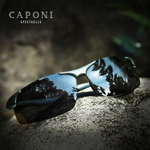 caponi aluminum magnesium men's sunglasses polarized men coating mirror glasses oculos male eyewear accessories for men 8033, White;black
caponi aluminum magnesium men's sunglasses polarized men coating mirror glasses oculos male eyewear accessories for men 8033, White;black