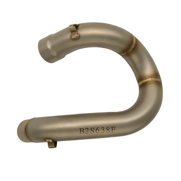 motorcycle exhaust middle pipe link pipe slip on section muffler for 250sx/xc 2013 2014 2020
motorcycle exhaust middle pipe link pipe slip on section muffler for 250sx/xc 2013 2014 2020