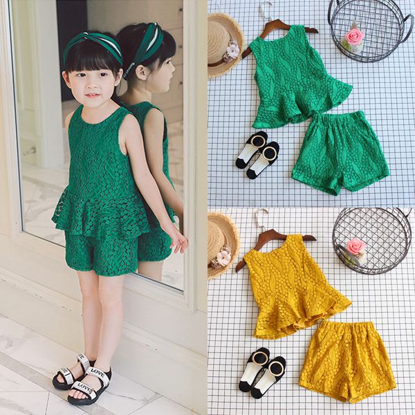 fashion girl kids clothes set children clothing 2 colors solid sleeveless + shorts 2pcs sets kids designer clothes girls jy325, White
fashion girl kids clothes set children clothing 2 colors solid sleeveless + shorts 2pcs sets kids designer clothes girls jy325, White