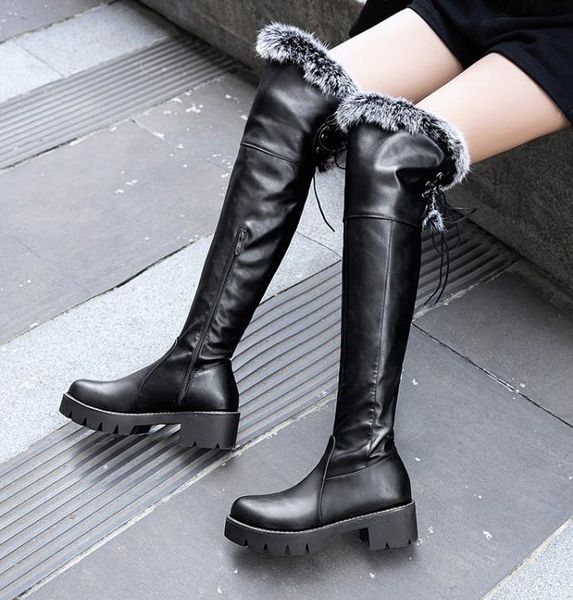 h high boots white pu leather fashion luxury designer women boots size 33 to 42 43, Black
h high boots white pu leather fashion luxury designer women boots size 33 to 42 43, Black